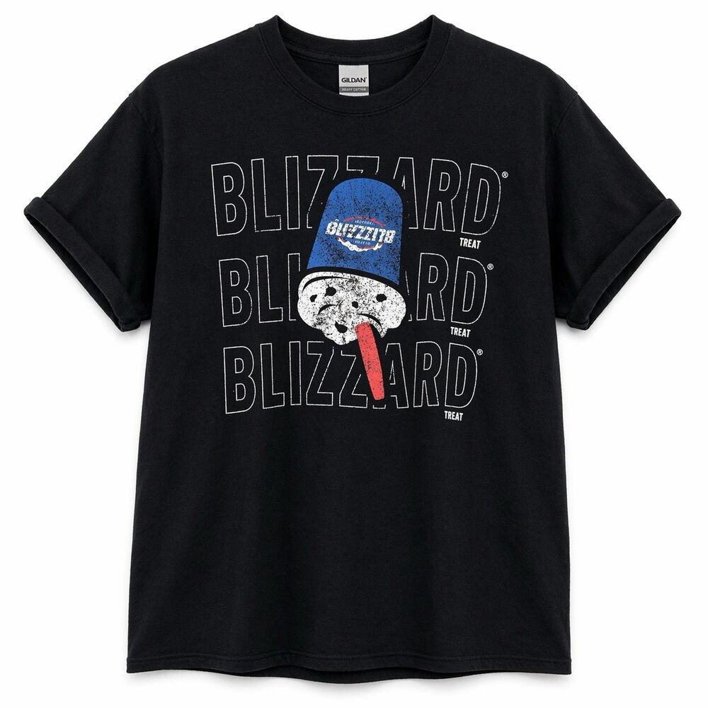 Dairy Queen Employee Shirt Size Medium Blizzard Ice Cream